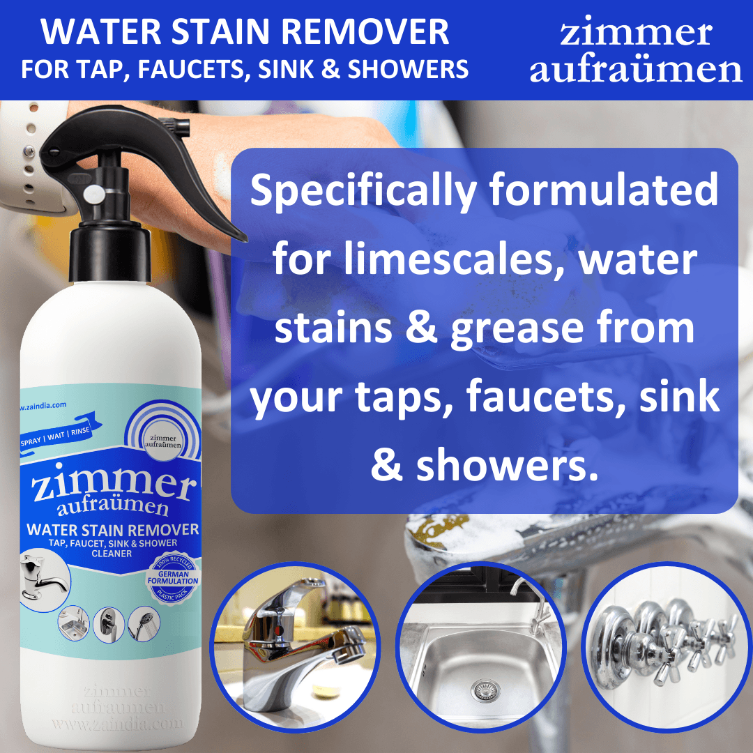 Tap Cleaner Spray 500ml | Removes Water-stains from Steel Fixtures - Image 2