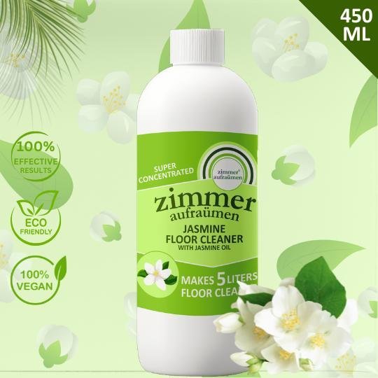 Super Concentrated Floor Cleaner Jasmine (450 ml makes 5L Cleaner)