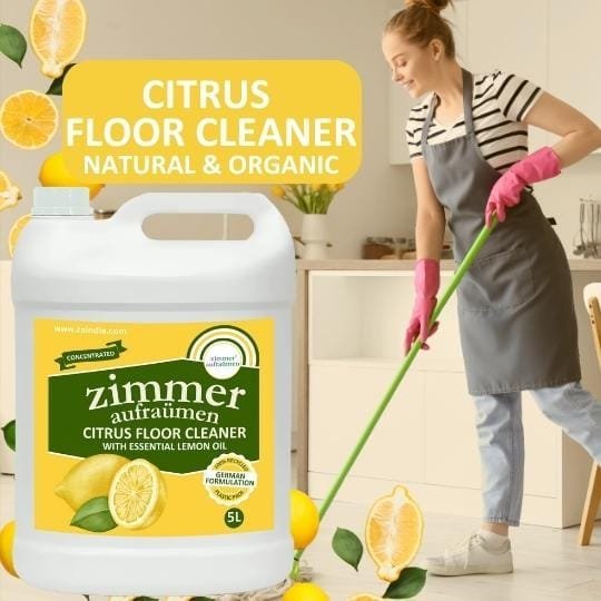 Floor Cleaner Concentrate with Lemon Oil-5L | Grem-Killing Formula - Image 3