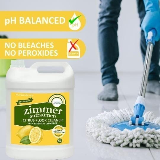 Floor Cleaner Concentrate with Lemon Oil-5L | Grem-Killing Formula - Image 4