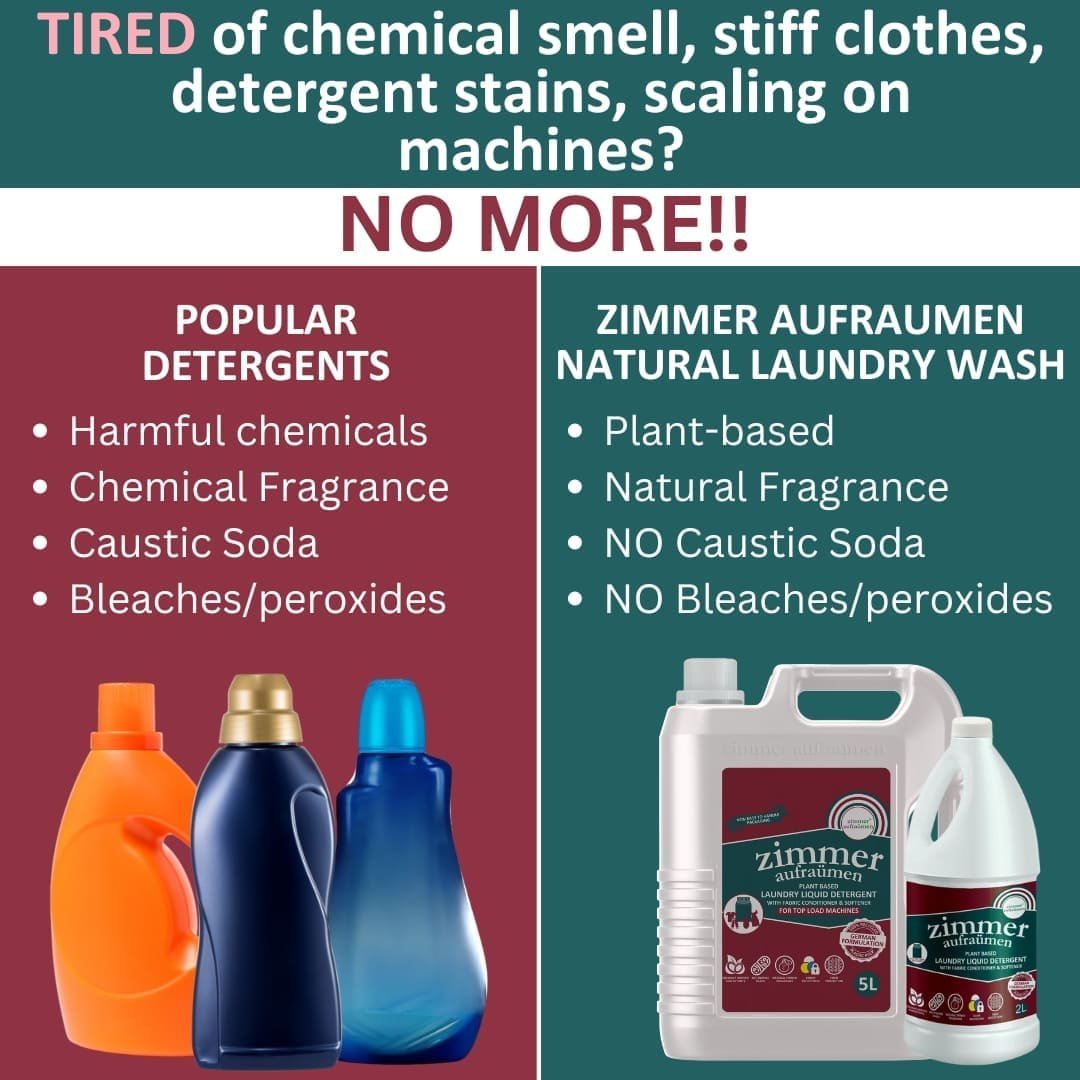 Bio Enzymes Based Laundry Liquid Detergent (2L) - Top Load Machine - Image 5