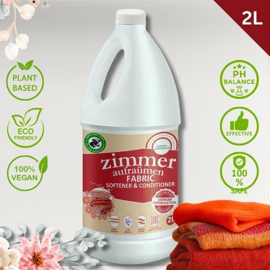 Fabric Conditioner & Softener 2 L |100% Vegan- No Animal Tallow Based