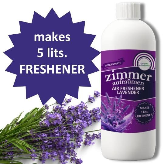 Natural Air Freshener Concentrate Lavender (200ml)-makes 5L Liquid