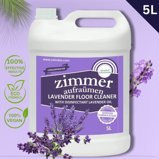 Floor Cleaner Concentrate Cum Disinfectant With Lavender Oil 5 Liters