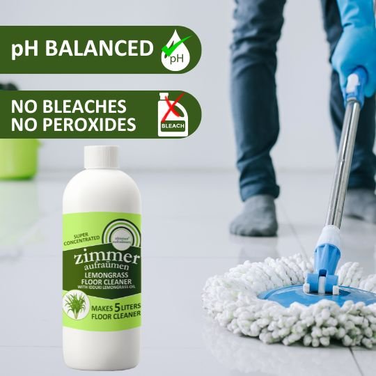 Super Concentrated Floor Cleaner Lemongrass (450 ml makes 5L Cleaner) - Image 6