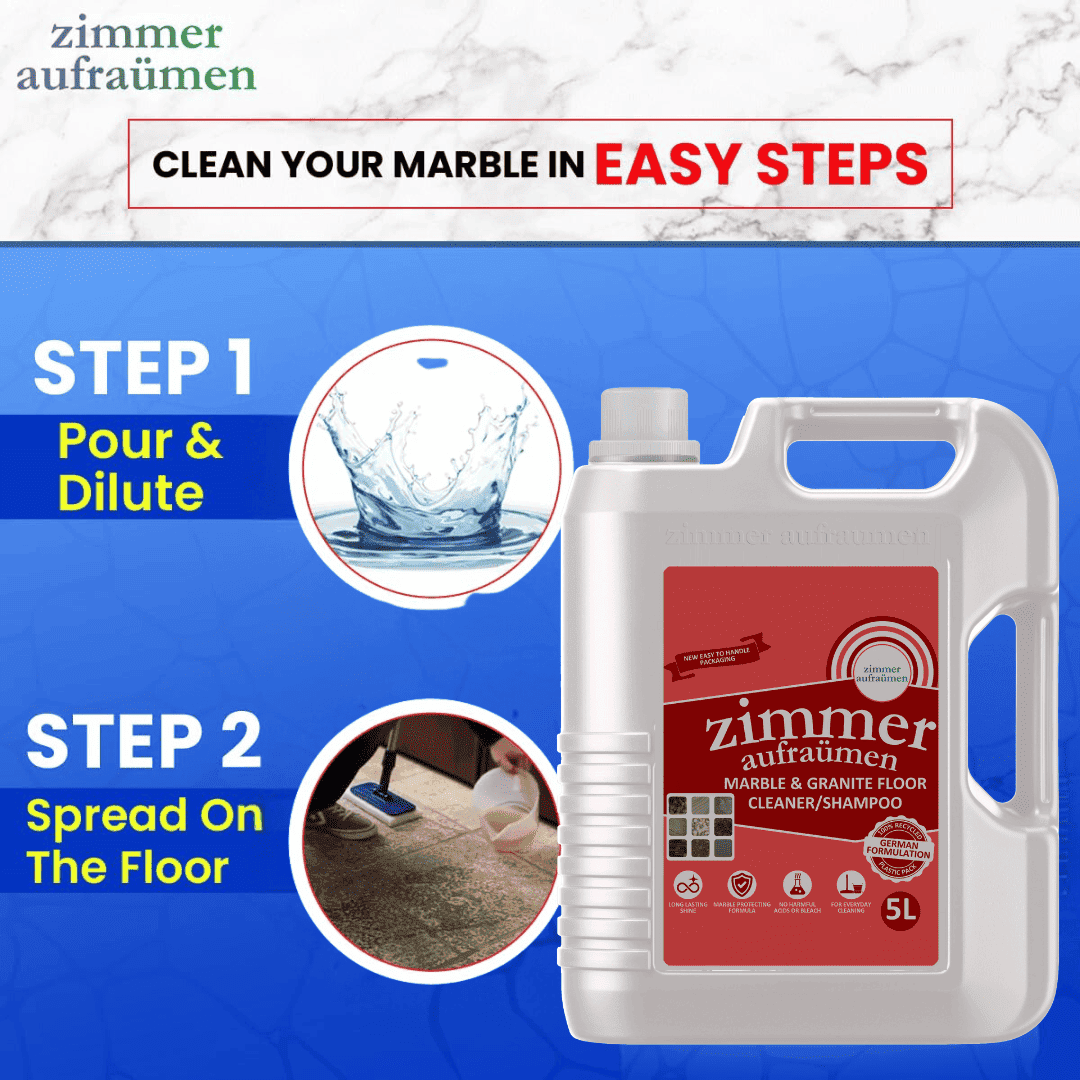 Powerful Marble Cleaner Shampoo - 5 Liter (For All Type of Soft Stones) - Image 3