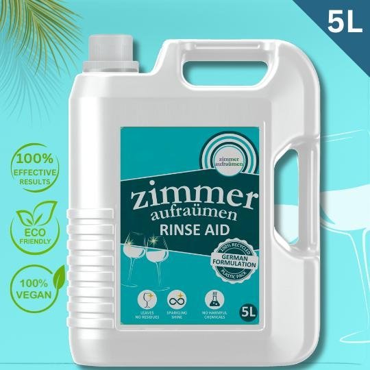 Automatic Machine Dishwasher Rinse Aid (5 Litre) | Deep Clean & Shine