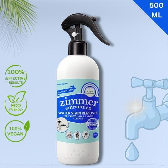 Tap Cleaner Spray 500ml | Removes Water-stains from Steel Fixtures