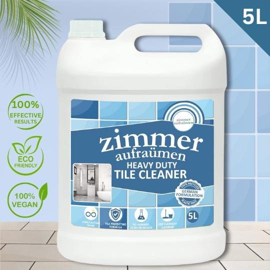 Heavy Duty Tile & Ceramic Cleaner Liquid (Concentrated Formula) -5 L