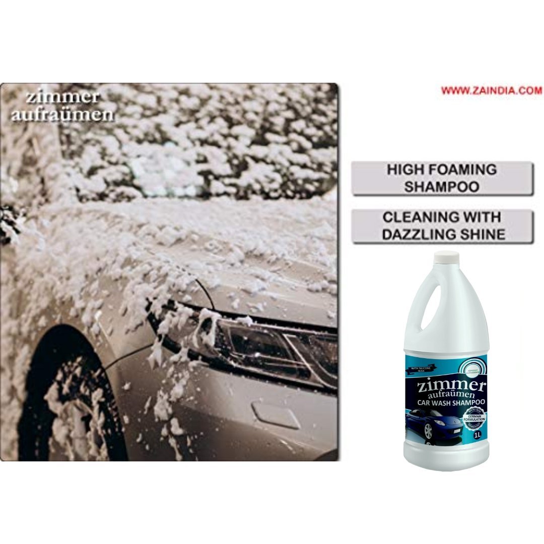 Car Wash Shampoo (1L) With Silicone Oils & Micro Wax Coating Technology - Image 3