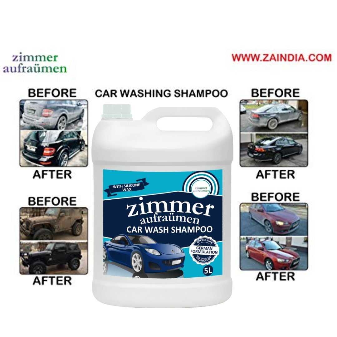 Car Wash Shampoo (5L) With Silicone Oils & Micro Wax Coating Technology - Image 4