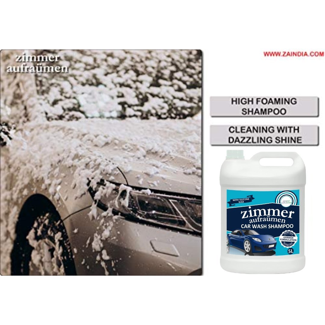 Car Wash Shampoo (5L) With Silicone Oils & Micro Wax Coating Technology - Image 3