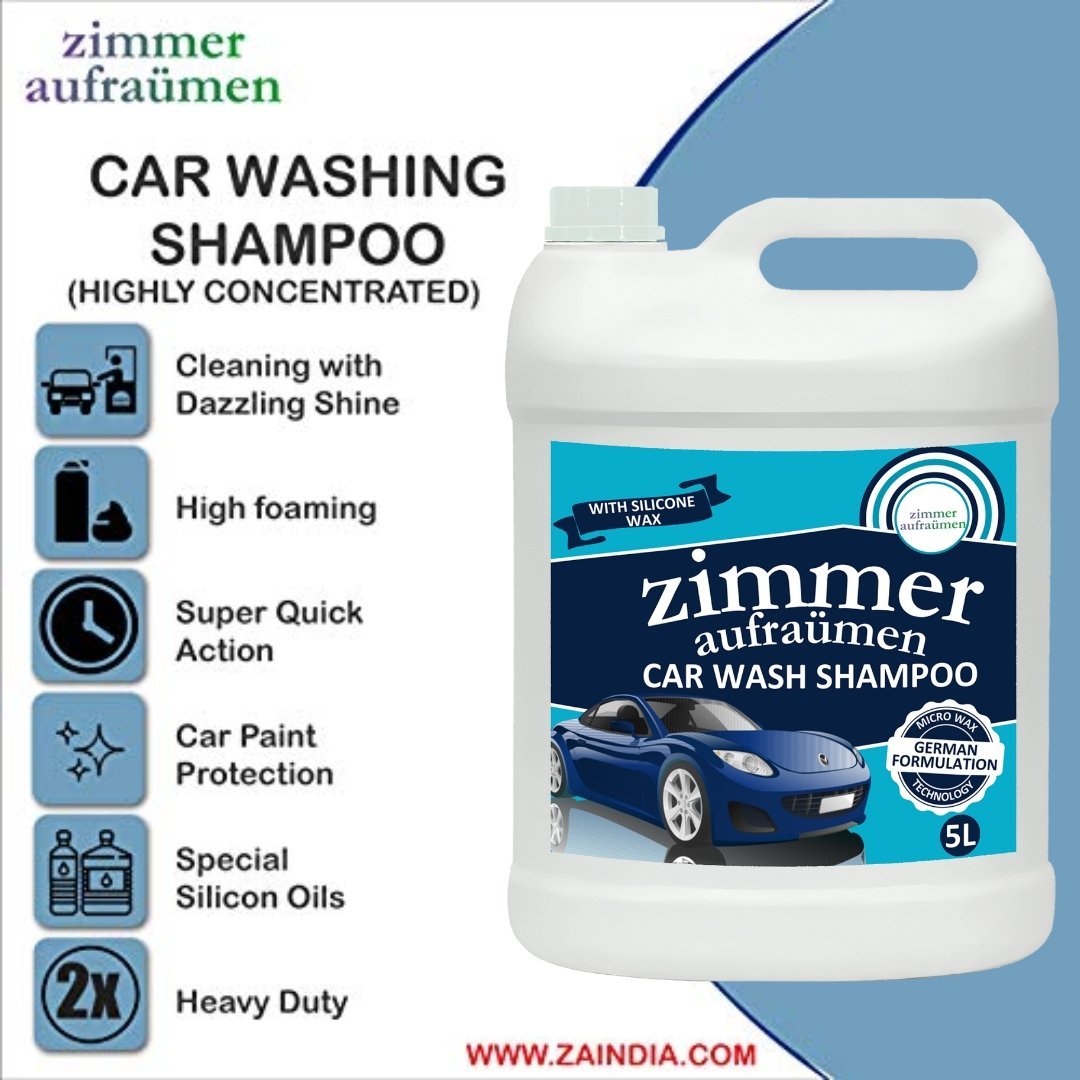 Car Wash Shampoo (5L) With Silicone Oils & Micro Wax Coating Technology - Image 2
