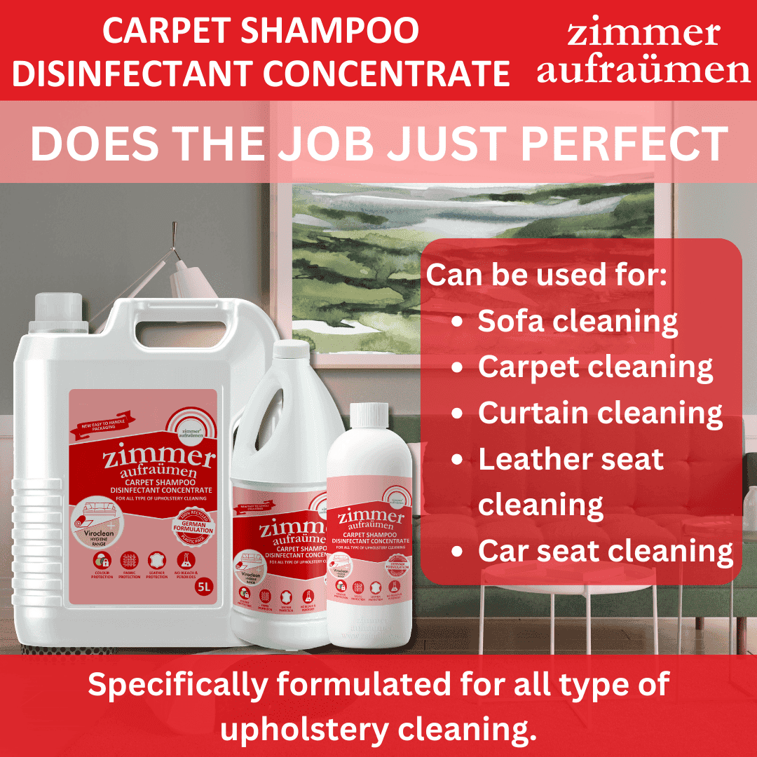 Carpet Cleaner Liquid / Shampoo 5 Liters with Lasting French Fragrance. - Image 2