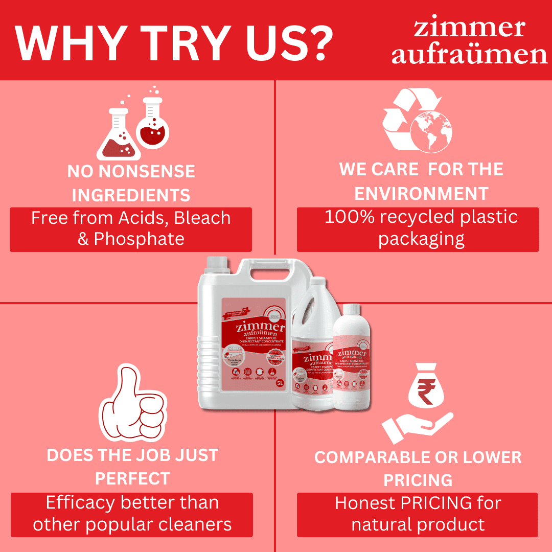 Carpet Cleaner Liquid / Shampoo 5 Liters with Lasting French Fragrance. - Image 3