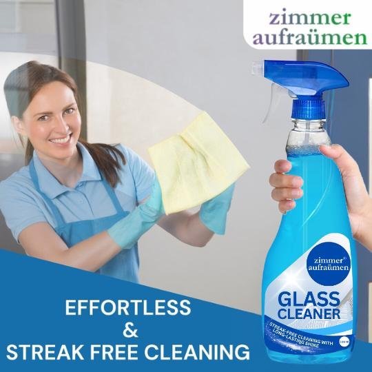 Glass Cleaner(500ml) + 4x50ml Concentrates- makes 2.5 Ltrs. Cleaner - Image 6