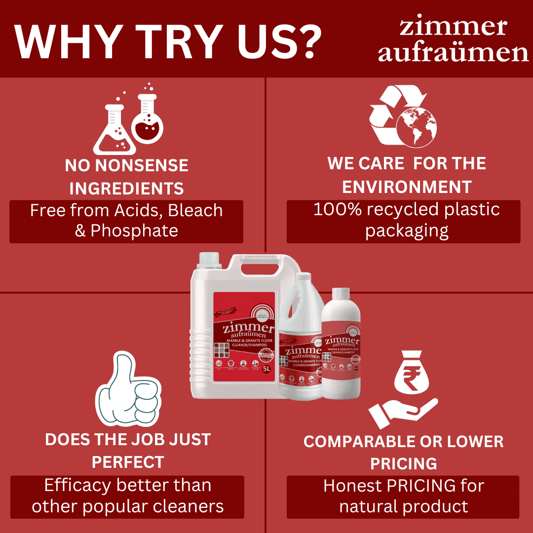 Powerful Marble Cleaner Shampoo - 5 Liter (For All Type of Soft Stones) - Image 9