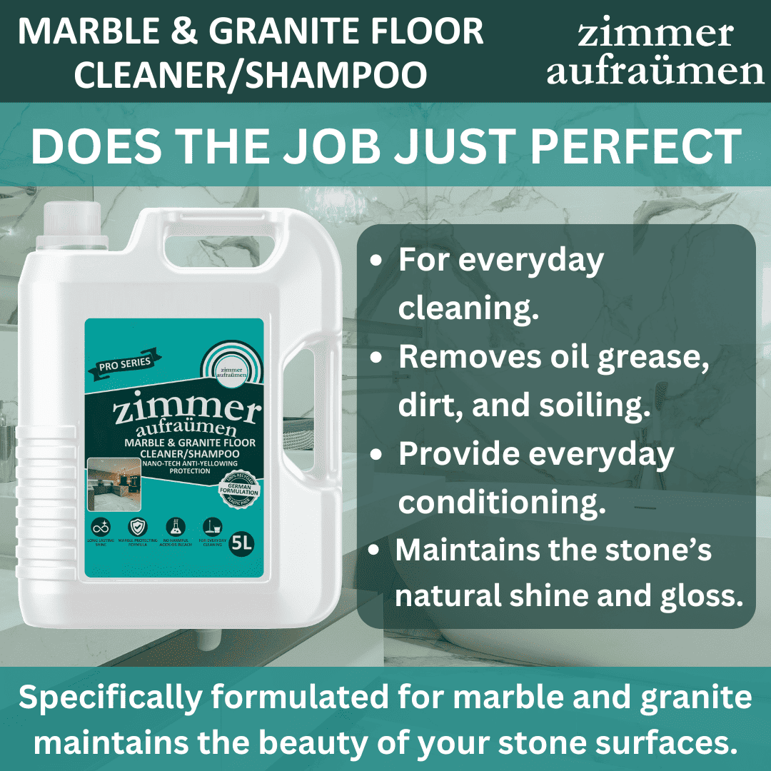 Pro Marble Cleaner Shampoo - 5 Liters (For All Type of Soft Stones) - Image 3