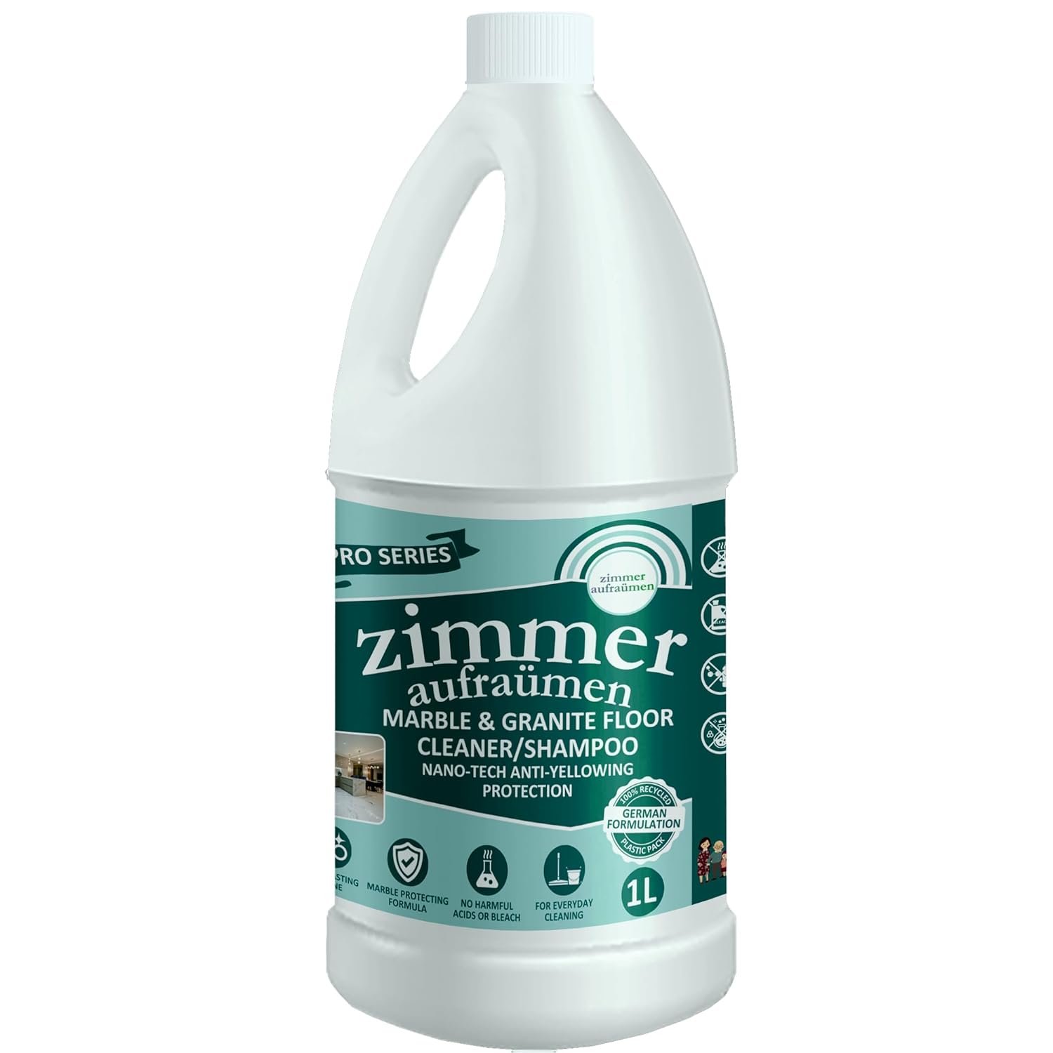 Pro Marble Cleaner Shampoo - 1 Liter (For All Type of Soft Stones)