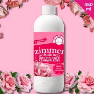 Natural Air Freshener Concentrate (450 ml)-Makes 10L (Kashmiri Rose)