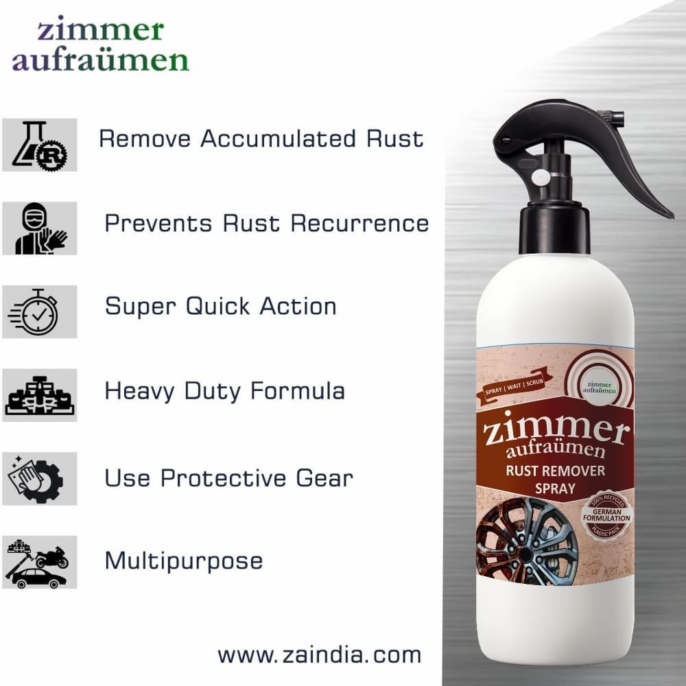 Metal Rust Remover Liquid Spray- 500 ml | Industrial Grade Rust remover - Image 2