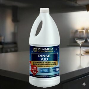 Automatic Machine Dishwasher Rinse Aid Liquid (1L) | Deep Clean & Shine