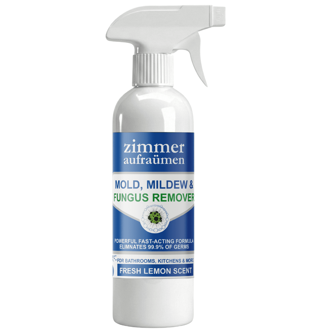 Mold, Mildew & Fungus Remover Spray 500 ml - Fast-Acting Kai (Algae/Moss) Cleaner for Bathrooms & Kitchens - Eliminates 99.9% Germs - Fresh Lemon Scent