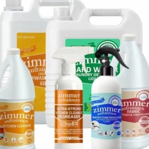 Hardwater Detergent-5L+Fabric Softener-2L+Dishwash Gel-5L+Kitchen Cleaner-1L+Grill-Stove CleanerSpray+Limescale Cleaner Spray