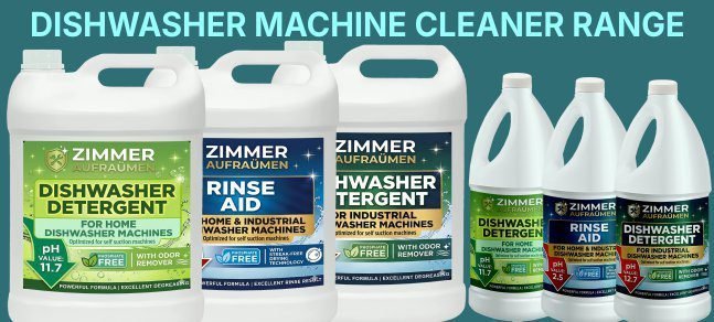 Zimmer Aufraumen Dishwasher Machine Detergent & Rinse Aid